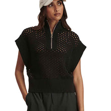 Load image into Gallery viewer, Varley Gaines Half Zip Knit Womens Sweater - Black/L
- 1