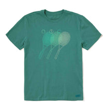 Load image into Gallery viewer, Life Is Good Tennis Fade Crusher SS Mens T-Shirt - Spruce Green/XL
- 1