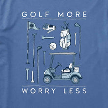 Load image into Gallery viewer, Life Is Good More Worry Less Crsh SS Mens Tee
- 2