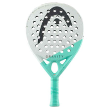 Load image into Gallery viewer, Head Gravity Motion Padel Racquet - White/Teal/Round/355G
- 1