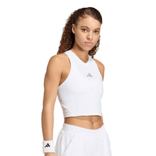 Load image into Gallery viewer, Adidas Clima Midi Y-Tank Pro Womens Tennis Tank - White/M
- 1