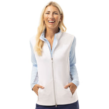 Load image into Gallery viewer, SanSoleil SolLayer Zip Womens Vest - White/M
- 2