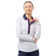 Load image into Gallery viewer, SanSoleil SolAir Cool Betsy White W LS Sun Shirt - Betsy White/L
- 1