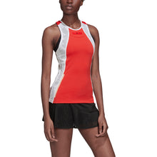 Load image into Gallery viewer, Adidas by Stella Mc RD Womens Tennis Tank Top - Active Red/L
- 1