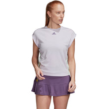 Load image into Gallery viewer, Adidas HEAT.RDY Purple Womens SS Tennis Shirt
- 1