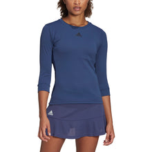 Load image into Gallery viewer, Adidas HEAT.RDY 3/4 Sleeve BU Womens Tennis Shirt
- 1