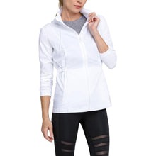 Load image into Gallery viewer, Tail Nola Womens Tennis Jacket - 120X CHALK/XL
- 4