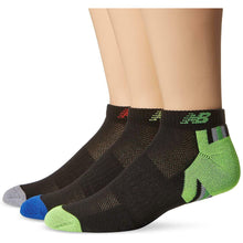 Load image into Gallery viewer, New Balance Adaptive 3 Pack Mens LC Tennis Socks - Black/Blue/XL
 - 2