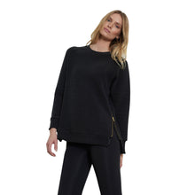 Load image into Gallery viewer, Varley Manning Womens Sweatshirt - Black Rib/L
- 1