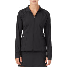 Load image into Gallery viewer, Fila Essentials Full Zip Womens Tennis Jacket - Black/XL
- 1