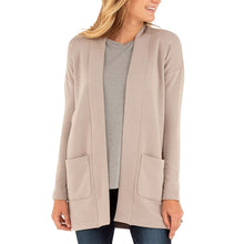 Load image into Gallery viewer, Free Fly Thermal Fleece Cardigan Womens Sweater - DUNE 103/L
- 2