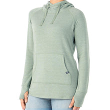 Load image into Gallery viewer, Free Fly Bamboo Fleece Womens Hoodie - HTHR MARSH 107/XL
- 4