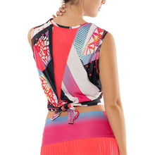 Load image into Gallery viewer, Lucky in Love BMS Phantom Tie Bk W Tennis Tank
 - 2