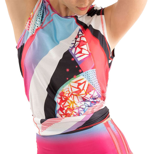 Lucky in Love BMS Phantom Tie Bk W Tennis Tank