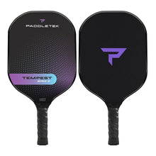 Load image into Gallery viewer, Paddletek Tempest Wave II Pickleball Paddle - Aurora Purple/4 1/4
- 1