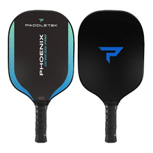 Load image into Gallery viewer, Paddletek Phoenix Genesis Pro Pickleball Paddle - Riptide Blue/4 1/4
- 5