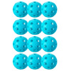 Franklin X-26 Blue Indoor Pickleballs - 12 Pack