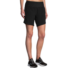 Load image into Gallery viewer, Brooks Chaser 7in Womens Running Shorts - Black/XXL
- 1