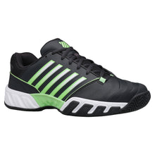 Load image into Gallery viewer, KSWISS BIGSHOT LIGHT 4 Mens Tennis Shoes - 14.0/GRAPHIT/GRN 406/D Medium
- 1