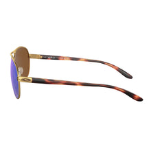 Load image into Gallery viewer, Oakley Feedback Satin Gold Prizm Violet Sunglasses
- 2