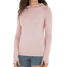 Load image into Gallery viewer, Free Fly Bamboo Shade Tide Pool Womens Hoodie - HARBOR PINK 108/L
- 6