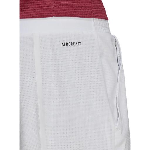Adidas Ergo White 7in Mens Tennis Shorts