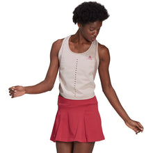 Load image into Gallery viewer, Adidas Primeblue Primeknit Crm Wns Tennis Tank Top - Cream White/L
- 1