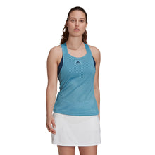 Load image into Gallery viewer, Adidas HEAT.RDY Primeblue BU Women Tennis Tank Top - Hzy Bl/Crew Ny/M
 - 1