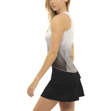 Load image into Gallery viewer, Lucky in Love Plt Me Right Blk Wmn Tennis Tank Top
- 2
