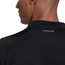 Load image into Gallery viewer, Adidas FreeLift Black-White Mens Tennis Polo
 - 3
