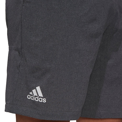 Adidas Ergo Dark Grey Hthr 9in Mens Tennis Shorts