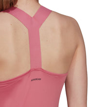 Load image into Gallery viewer, Adidas Aeroready Y-Tank Rose Women Tennis Tank Top
- 3