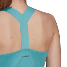 Load image into Gallery viewer, Adidas Aeroready Y-Tank Mint Women Tennis Tank Top
- 3