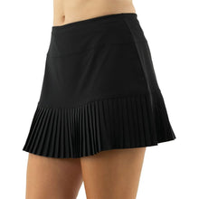 Load image into Gallery viewer, Cross Court Essentials Ruffled Womens Tennis Skirt - BLACK 1000/XL
- 1
