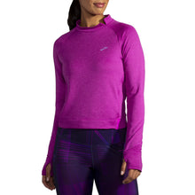 Load image into Gallery viewer, Brooks Notch Thermal Wmn Long Sleeve Running Shirt - HTH MAGENTA 687/XL
- 6