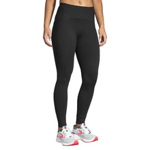 Load image into Gallery viewer, Brooks Momentum Thermal Black Women Running Tights - BLACK 001/XL
 - 1
