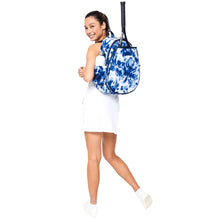 Load image into Gallery viewer, Ame & Lulu Game On Navy Tie Dye Tennis Backpack
- 3