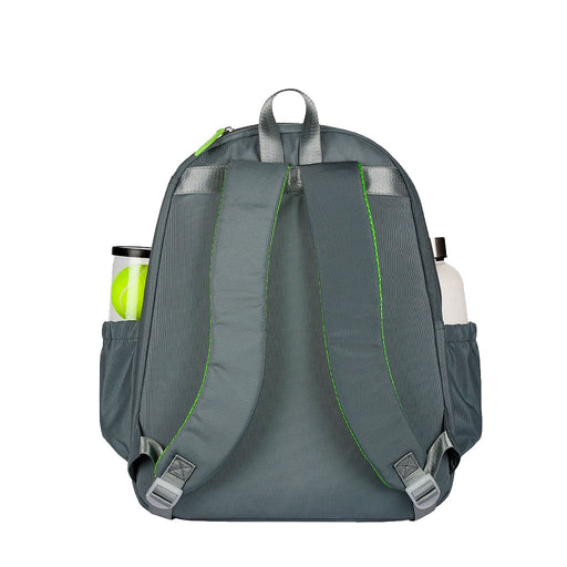 Ame & Lulu Courtside Charc Lime Tennis Backpack