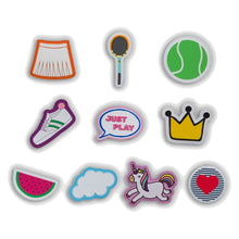 Load image into Gallery viewer, Ame & Lulu Lil Patc Navy Pink Girl Tennis Backpack
- 3