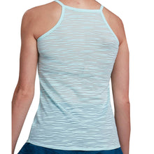 Load image into Gallery viewer, Cross Court Blue Abyss Crystal Wmn Tennis Tank Top
- 2