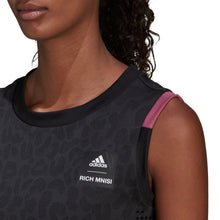 Load image into Gallery viewer, Adidas Premium PK Black Womens Tennis Tank Top
- 2
