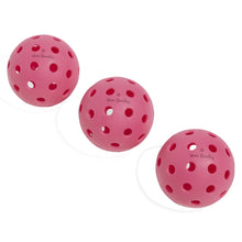 Load image into Gallery viewer, Baddle Vera Bradley Outdoor Pickleball Balls 3 Pk - Lipstick Rose
 - 2