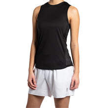 Load image into Gallery viewer, Baddle Crewneck Womens Pickleball Tank Top - Black Blk/XL
- 1