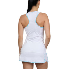 Load image into Gallery viewer, Sofibella White Racquet Racerback Womens Tank Top
- 2
