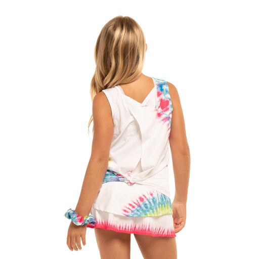 Lucky in Love Summer Fun Girls Tennis Tank Top