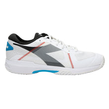 Load image into Gallery viewer, Diadora Trofeo AG Mens Pickleball Shoes - WT/BK/BLU C9811/D Medium/14.0
 - 1