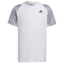 Load image into Gallery viewer, Adidas Club White-Silver Boys Tennis T-Shirt
- 1