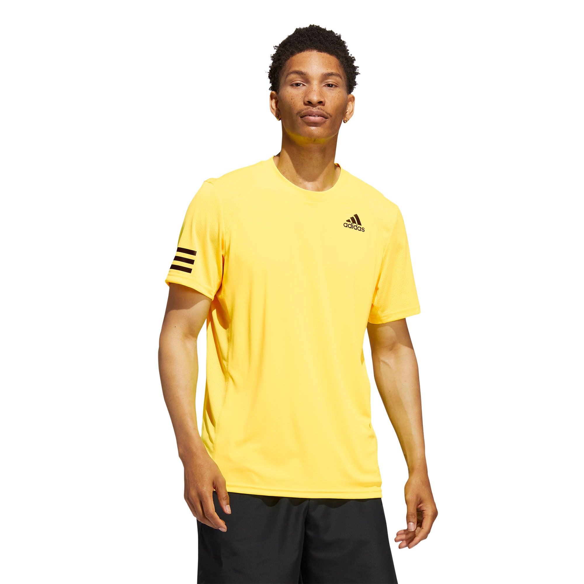 Yellow adidas shirt mens new arrivals