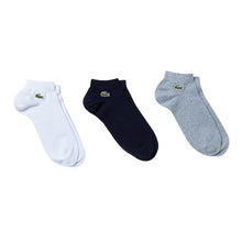 Load image into Gallery viewer, Lacoste Core Performance Low Unisex Socks - Gray/White/Navy/M
- 1