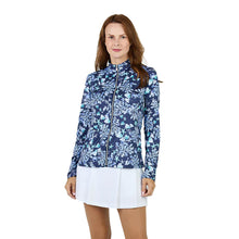 Load image into Gallery viewer, Sofibella UV Feather Womens Tennis Jkt - Aqua Marine/2X
- 2
